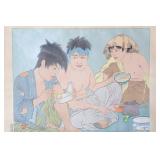 Paul Jacoulet Woodblock Print - 