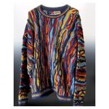 Vintage Coogi Australia Classic Sweater 1XL Notorious BIG Style Knit