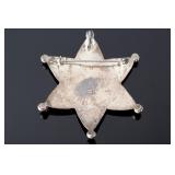 J. Slifka Designs Sterling Silver US Marshal Badge Brooch Pin Pendant