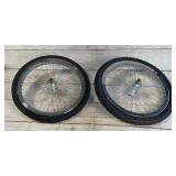 Vintage Redline BMX 20" Wheelset Alex Rims RL Hubs Front & Rear