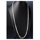 Lot of 2 Fresh Water Baroque Pearl Necklaces | Seed Pearl Strands 34" Each