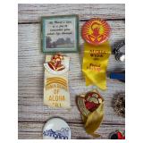 30+ Vintage Mixed Pins, Pendants, Brooches & Charms - Sterling, Minnie