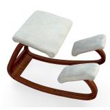 Vintage Balans Kneeling Chair Ergonomic Rocker Stool Made in Norway