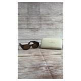 AS-IS Cracked Lens Gianni Versace Sunglasses Mod 413/H w/ Case