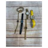 Lot of 6 Assorted Wristwatches - Vintage & Modern Styles, Mixed Brands