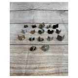 Vintage Cuff Links Lot of 17 Assorted Styles, Men