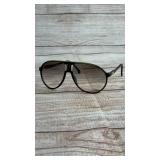 Carrera Champion CD3-YR Aviator Sunglasses Black Green Accent