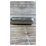 Vintage Oakley Metal Pill Sunglasses Case Hard Shell Riveted