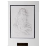 Raoul Dufy Amphitrite Original Aquatint Lithograph Framed