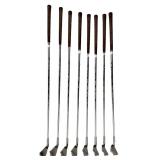 Vintage PING Karsten I Black Dot Iron Set (4-9, SW, W) - Classic Golf Clubs