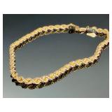 Classic 10K Yellow Gold Rope Chain Bracelet - 8" x 3mm, 1.8g - Signed AAJ