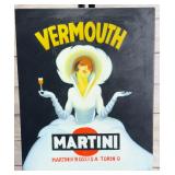 Vermouth Martini & Rossi SA Torino Vintage Poster Style Canvas Painting