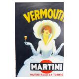 Vermouth Martini & Rossi SA Torino Vintage Poster Style Canvas Painting