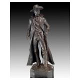 JOE BEELER Rangers Challenge Original Bronze Western Cowboy Sculpture 28/30