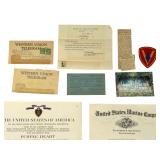 WWII Iwo Jima KIA US Marine PFC Donald R. Bowers Purple Heart Archive