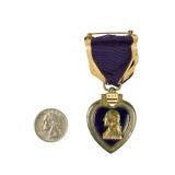 WWII USMC Purple Heart Medal, PFC Ellis R. Welch KIA Saipan 1944