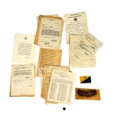 WWII US Army Air Corps Pilot William L. Isley Document Archive, Flight Records, Truman Letter