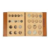 US Dansco No. 7070 Type Set Coin Album w/ 39+ Circulated Coins, Key Dates