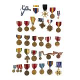 US Military Medals Lot: Legion of Merit, Bronze Star, WWI to Vietnam Era