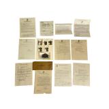 WWI US Marine Corps Oscar Kenny Dilts Discharge Papers & Documents Archive