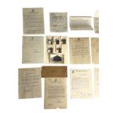 WWI US Marine Corps Oscar Kenny Dilts Discharge Papers & Documents Archive