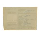 WWII German Waffen-SS Officer Missing Person Document - SS-Untersturmfhrer Bockisch