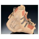 Jemez Pueblo Storyteller Pottery Doll by Ellen Toya - Large 11" Art Figure