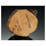 Signed Ber Pahona Hopi Long Hair Corn Maiden Kachina Doll Wood Carving 1998