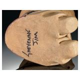 Navajo Storyteller Pottery by Cheyenne Jim - Handcrafted Native American Art