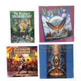 Signed Tim & Rita Hildebrandt, Greg Hildebrandt Fantasy Art Lot (4) Calendars Books Tolkien