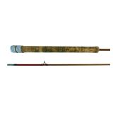Vintage Uslan Inc Spencer Rod SP 7/3 Split Bamboo Fly Fishing Rod 2-Piece