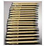 Lot of 17 Vintage Cross 10K & 12K Gold Filled Ballpoint Pens & Pencils