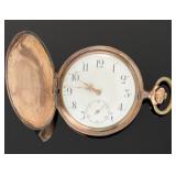 Antique 1897 Diomede Systeme Glashutte Pocket Watch - Swiss 15 Rubis Lever