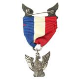 Vintage BSA Boy Scouts Eagle Scout Medal Badge Sterling Silver Robbins Type 3