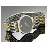 Movado Esperanza 84 19 861 Womens Two-Tone Museum Dial Watch