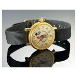 Vintage Disney Watch Lot: Bradley Mickey & Minnie, Seiko Quartz Mickey (3 Pcs)