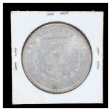 1879 US Morgan Silver Dollar Coin, 90% Silver, Uncirculated Appearance