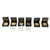 Daily Stoic Philosophy Medallions Coin Lot (6) - Stoicism Collectible