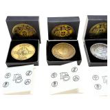 Daily Stoic Philosophy Medallions Coin Lot (6) - Stoicism Collectible