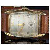 Vintage 1952 Bulova 10K Rolled Gold Plate 10BT 17J Art Deco Watch L2