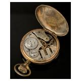 Antique Trenton Model 1 Grade 100 Size 0s Pocket Watch 7 Jewel 1900s