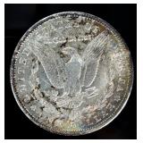 1923 US Peace Silver Dollar Coin, 90% Fine Silver, In Collector Case