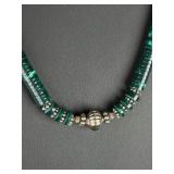 Vintage Sterling Silver 925 Square Snake Chain Necklace - 20" Sleek Link