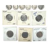 12x Golden State Mint .999 Fine One Ounce Copper Rounds - Lincoln Penny Design