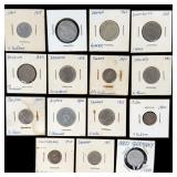 Whitman No. 9039 Jefferson Nickel Coin Collection 1962, Partially Filled Folder
