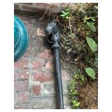 Antique Cast Iron Horse Post