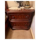Haverty Mahogany Bedroom suite night stand