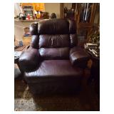 Haverty leather recliner
