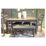 WST009 New Dining Room Set from "ASHLEY" Home Furnishings.
