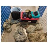 WST061 US Military Gear and Accessories. Up for Auction!